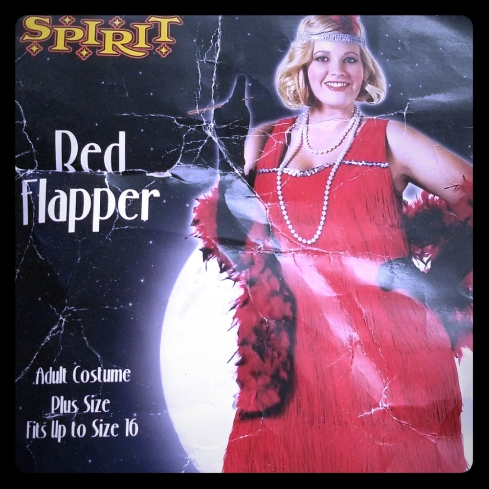 🛑SOLD🛑Halloween Red Flapper Costume